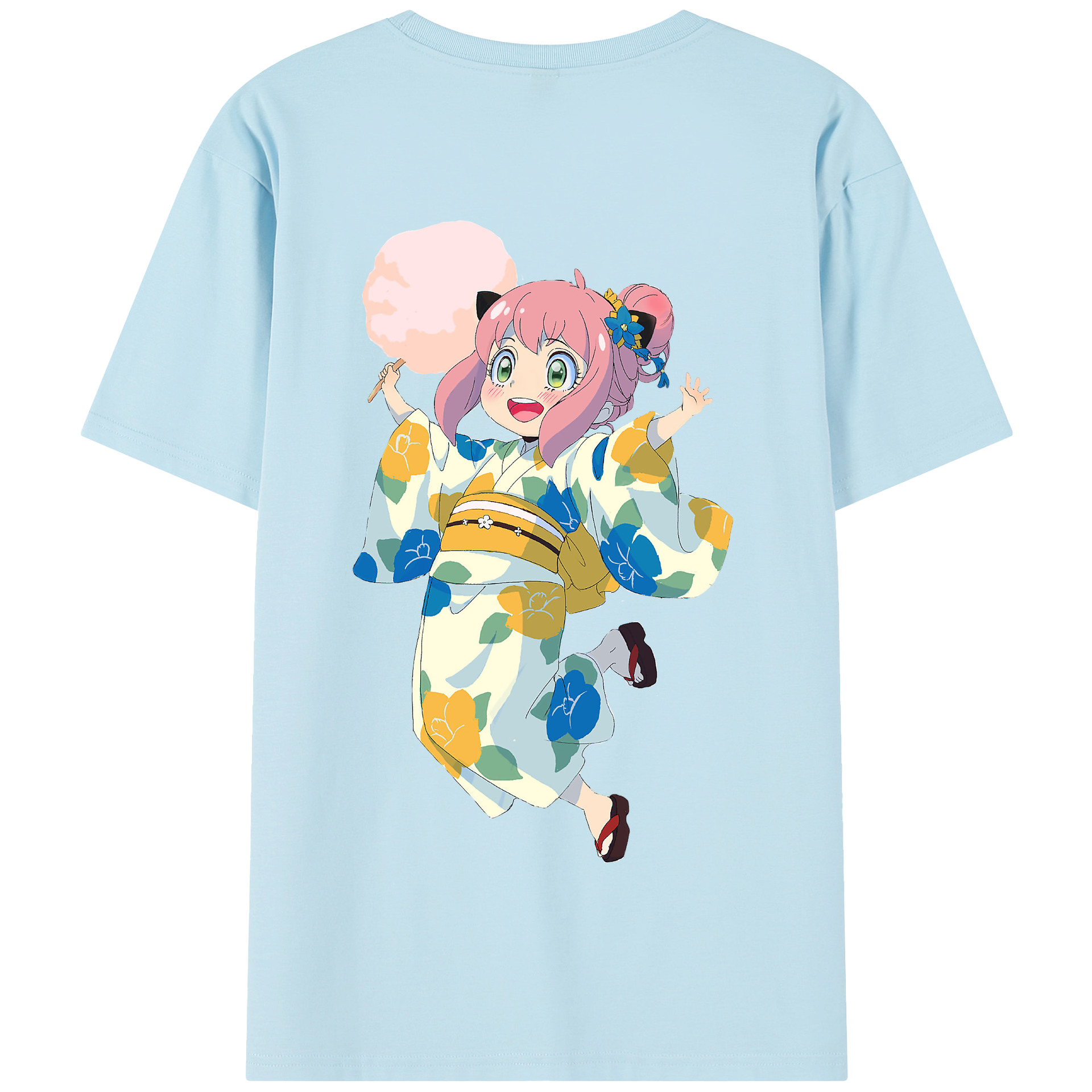 （画像用） SPY×FAMILY间谍家家酒 綿100％半袖Tシャツ（背面プリント）